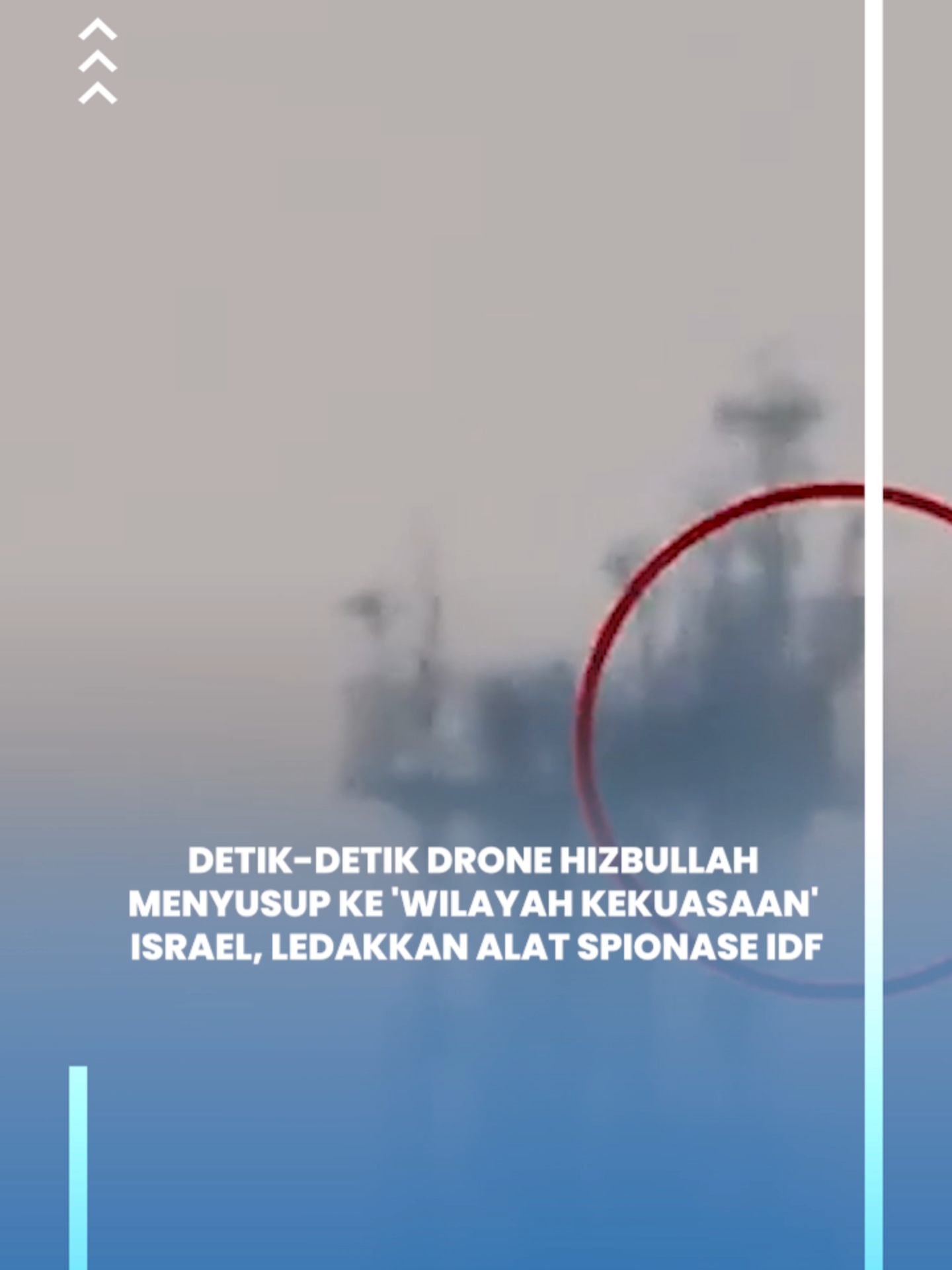 Download aplikasi berita TribunX di Play Store atau App Store untuk dapatkan pengalaman baru TRIBUN-VIDEO.COM - Drone Hizbullah dari Lebanon berhasil mengecoh sistem pertahanan udara Iron Dome Israel. Drone Hizbullah itu pun dengan leluasa menjajah 'wilayah kekuasaan' IDF di Bukit Al-Tayhat dan situs Ramtha. Detik-detik drone Hizbullah menyusup ke Israel itu terlihat dalam sebuah video yang dirilis melalui saluran Telegram, pada Rabu (11/9/2024). Dalam video tersebut, tampak drone Hizbullah tepat sasaran dan mengenai peralatan spionase IDF hingga meledak hebat. Asap tebal juga tampak membumbung tinggi seiring dengan serangan tersebut. (Tribun-Video.com) https://video.tribunnews.com/view/756541/detik-detik-drone-hizbullah-menyusup-ke-wilayah-kekuasaan-israel-ledakkan-alat-spionase-idf Program: Short Tribun Sulbar Editor Video: Mapparessa Uploader: Mapparessa Sumber: Telegram/C_Military1 #palestina #drone #israel #tribunsulbar