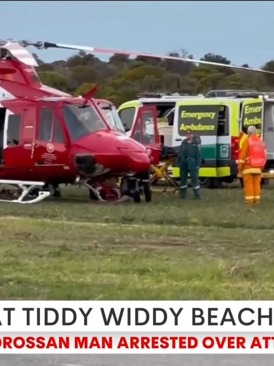 A man is lucky to be alive after being stabbed at Tiddy Widdy Beach on the Yorke Peninsula. #7NEWS