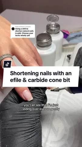 Replying to @Beans why i shorten natural nails with me efile, and nog a hand file or clippers ⛓️‍💥⛓️‍💥