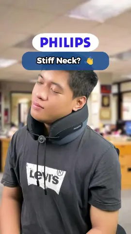 Stiff neck? You need this Philips Neck Massager Pillow! #massagerreadywithphilips #headmassage #giftidea #philipsmassager #Philipsheadmassager #relaxation #stiffneck #neckpillow #worklifebalance #philipsneckmassager