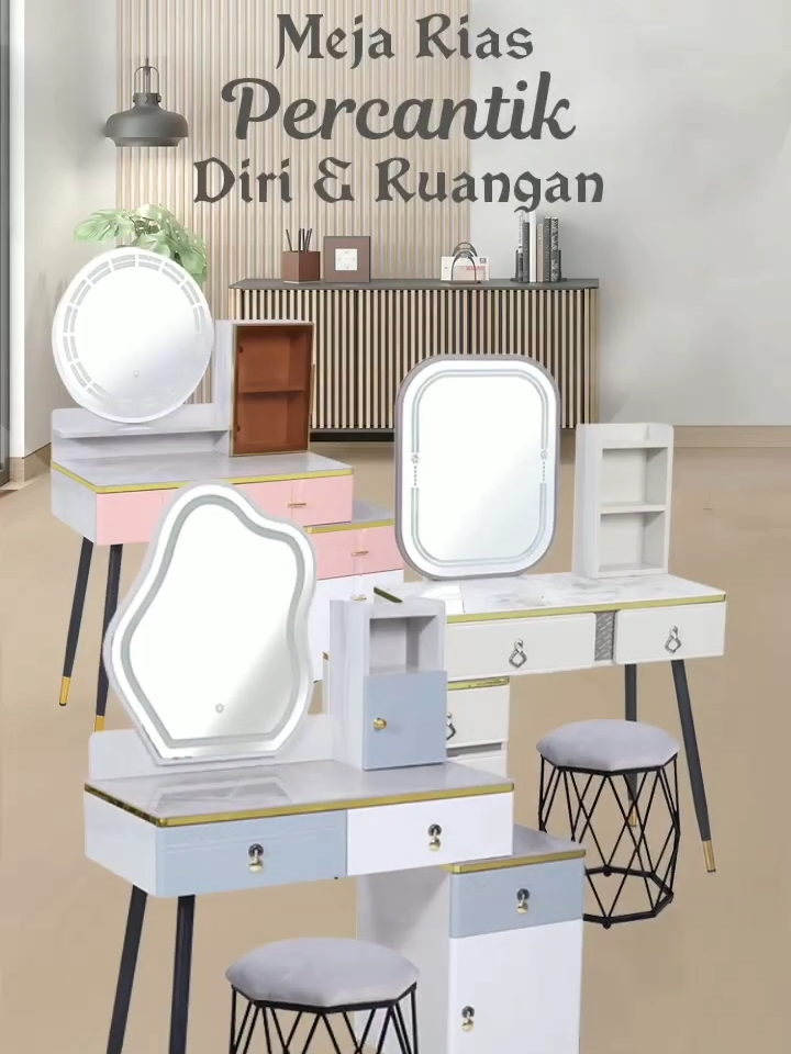AVERY FURNITURE menyediakan banyak macam meja rias yang makin estetik dan modern, serta minimalis!!! Langsung aja kontak admin AVERY FURNITURE !! Ada penawaran harga special di showroom !! Juga jangan lupa pantengin terus ONLINE SHOP !! Ada berbagai macam DISKON dan ANEKA PENAWARAN MENARIK !! Info lebih lanjut silahkan KLIK LINK DI BIO !!! https://linktr.ee/averyfurnitures 💡 Detil informasi dapat anda akses melalui DM atau WA ke nomor admin Marketplace / admin Showroom kami. 🛍️ Marketplace : 🟢 Tokopedia : Avery Furnitures Admin Tokopedia : 0853 3419 8221 🟠 Shopee : Avery Official Shop Admin Shopee : 0852 5924 5631 🔵 Blibli : Avery Furnitures Official Store Admin Blibli : 0851 7306 3755 🟣 Lazada : Avery Furniture Admin Lazada : 0851 7306 3755 ⚫ Tiktok : @averyfurnitures Admin Tiktok : 0851 7306 3755 📍 Showroom : Jl. Kupang Jaya B5, Surabaya. No Telp : 031 7390 775 WA : 0851 6316 5266 Senin - Sabtu : 08.00 - 20.00 Minggu : 11.00 - 19.00 Website : www.averyIndonesia.com #fyp #foryourpage #viral #youtube #instagram #facebook #tiktok #meja #office #home #kursi #cafe #quality #kuliner #modern #simple #sale #interior #furnitur #furniture #furnitures #promo #interiorrumah #kebutuhan #furnituresurabaya #furniturejakarta #mebel #rumah #office #kuat #besi #houseware #homedecor #empuk #property #diskon #praktis #promo #shorts #short