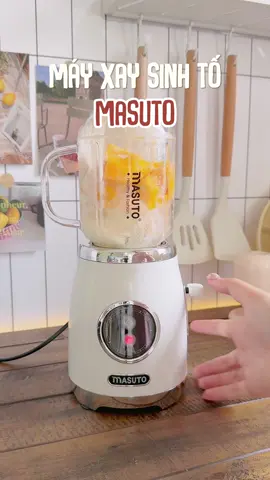 Máy xay sinh tố Masuto làm smoothie là chuyện nhỏ🍧 #masutovn #giadungtienich #healthy #smoothie #mayxaysinhto #blender #mayxaysinhtomasuto