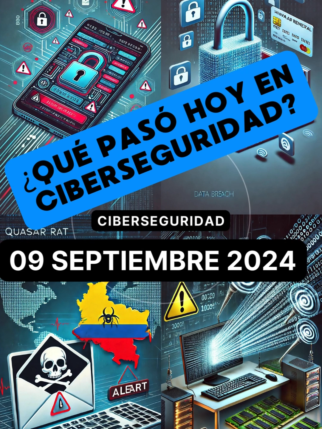 CiberAldia 09 de Septiembre 2024 ¿Qué pasó hoy en Ciberseguridad? Nuevo ataque RAMBO utiliza señales de radio de la memoria RAM para robar datos de redes aisladas. Investigadores han descubierto un ataque de canal lateral que aprovecha señales de radio emitidas por la memoria RAM de un dispositivo para exfiltrar datos de redes air-gapped. Apodado RAMBO, este método puede robar información sensible como claves de cifrado y datos biométricos a través de señales captadas por antenas desde una distancia. Blind Eagle ataca al sector asegurador colombiano con una versión personalizada de Quasar RAT. Este grupo de amenazas, también conocido como AguilaCiega, ha utilizado correos electrónicos de phishing para entregar un malware dirigido a entidades aseguradoras en Colombia, con el objetivo de robar datos y monitorear interacciones bancarias. Progres Software corrige vulnerabilidad crítica en LoadMaster y MT Hypervisor. Se ha emitido un parche para una vulnerabilidad de severidad máxima (CVE-2024-7591) que permite la ejecución de comandos arbitrarios en los sistemas afectados. Se recomienda actualizar de inmediato para evitar posibles ataques. Malware Android SpyAgent utiliza OCR para robar claves de recuperación de billeteras de criptomonedas. Un nuevo malware dirigido a dispositivos Android en Corea del Sur y el Reino Unido escanea imágenes en los dispositivos que pueden contener claves de recuperación de criptomonedas, utilizando técnicas avanzadas para exfiltrar estos datos sensibles. Brecha de datos en Avis Car Rental compromete la información de 300,000 usuarios. Avis ha informado de un acceso no autorizado a sus aplicaciones comerciales, exponiendo potencialmente datos personales identificables de miles de clientes. La compañía está ofreciendo membresías gratuitas de un año para los afectados y ha implementado medidas de seguridad adicionales. Esto es todo por hoy en ciberseguridad. Toma tus precauciones y mantente informado a través de nuestros canales. #Ciberseguridad #Ransomware #AtaquesCibernéticos #Vulnerabilidad #Hackers #EspionajeCibernético #ActualizaciónDeSeguridad #Microsoft #Ivanti #CybersecurityNews #AmenazasCibernéticas #ProtecciónDeDatos #CyberThreats #CybersecurityNews