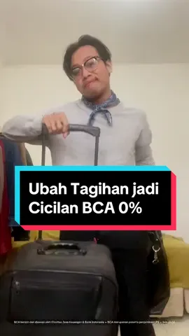 Pulang jalan-jalan langsung kepikiran tagihan? Tenang aja, soalnya kamu bisa ubah tagihan Kartu Kredit jadi Cicilan BCA 0%.  Langsung aja cobain dan baca info lebih lanjutnya: bca.id/bikinringan