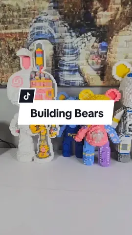 Get ready for a bear-y exciting building challenge! These adorable building block bears are waiting to be brought to life with thousands of colorful pieces. Whether you're a seasoned builder or just starting out, this set promises hours of fun and creativity.  #BuildingBlocks #BearBuilds #Septembersale #blackfridaysale #blackfriday #tiktokmademebuyit #summersale  #CreativeConstruction #BrickByBrick #BuildingFun