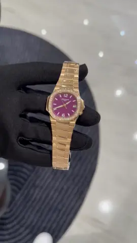 Patek Philippe Nautilus 7010/1R purple full Gold 😎🥷 #patekphilippe #nautilus #7010r #70101r #patekwatch #luxurywatch #watchoftheday #luxurylife #watches #watchworld 