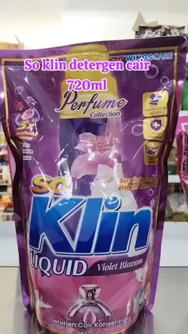 so klin detergen cair 720ml#detergencair #soklin #promoguncang99 #aktifitasku #fyf #toko #jualan @MamahChu@purple 