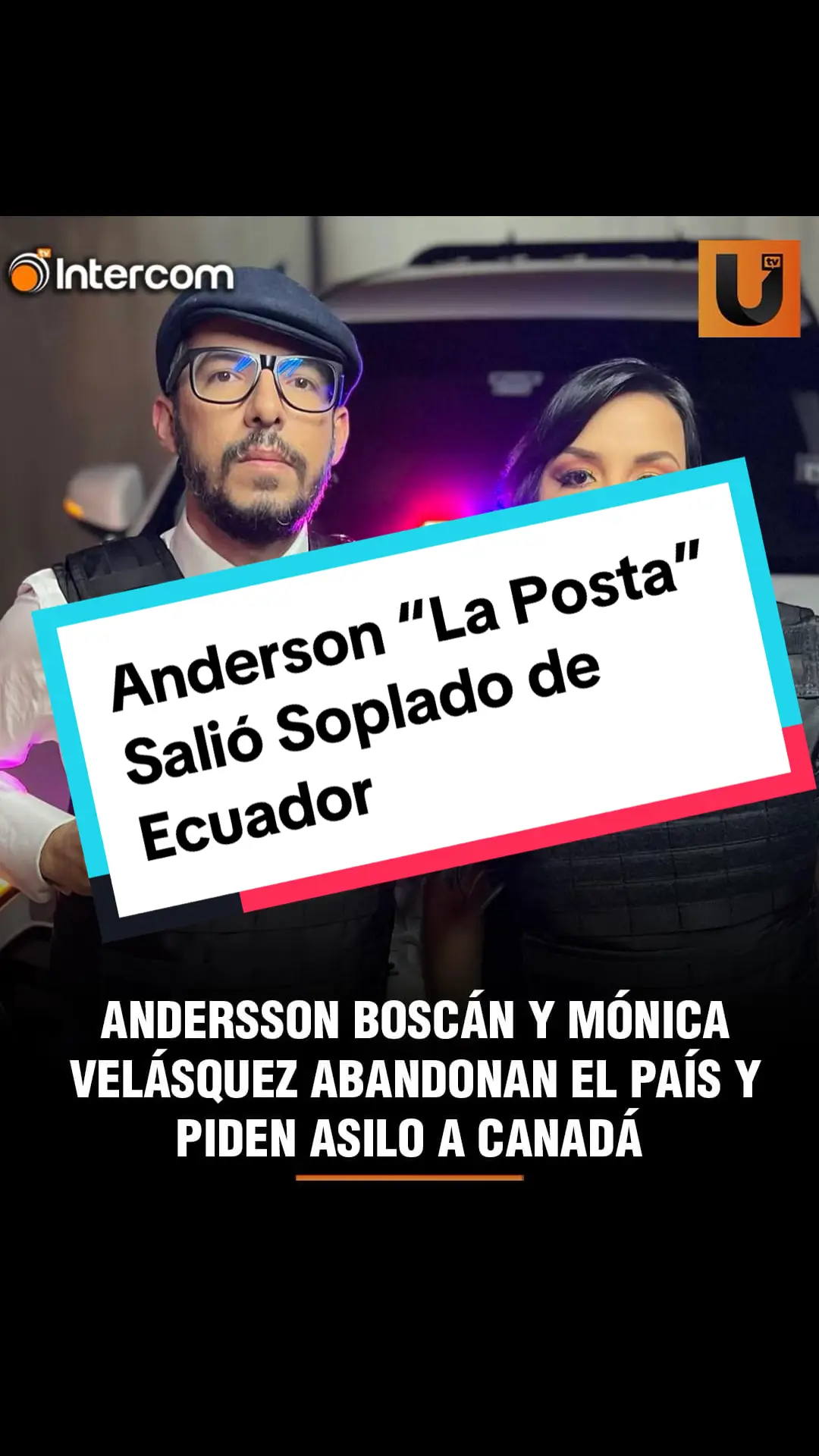 Andersson Boscán y Mónica Velásquez de 