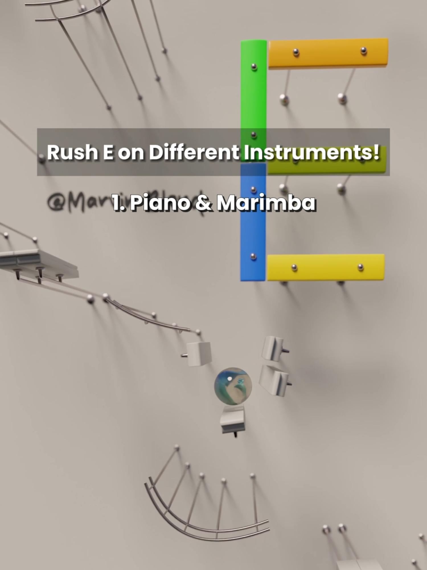 Rush E on Different Instruments!!! #music #satisfying