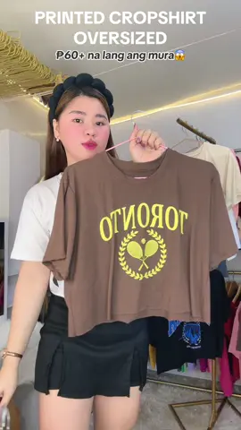 Replying to @Rodgelyn Comfy isuot at presko ang tela for only ₱60+ lang grabe ang mura na lang 😱🥹Kaya kung wala ka pa nito just click the yellow basket to order😉#oversizedshirt #cropshirt #topforwomen #cotton 