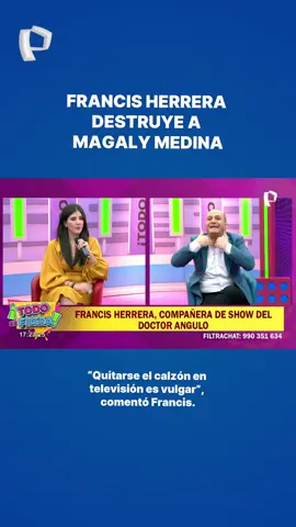 Francis Herrera destruye a Magaly Medina #show #tomasangulo #francisherrera #magalymedina #calzon #programa #farandula #chisme 