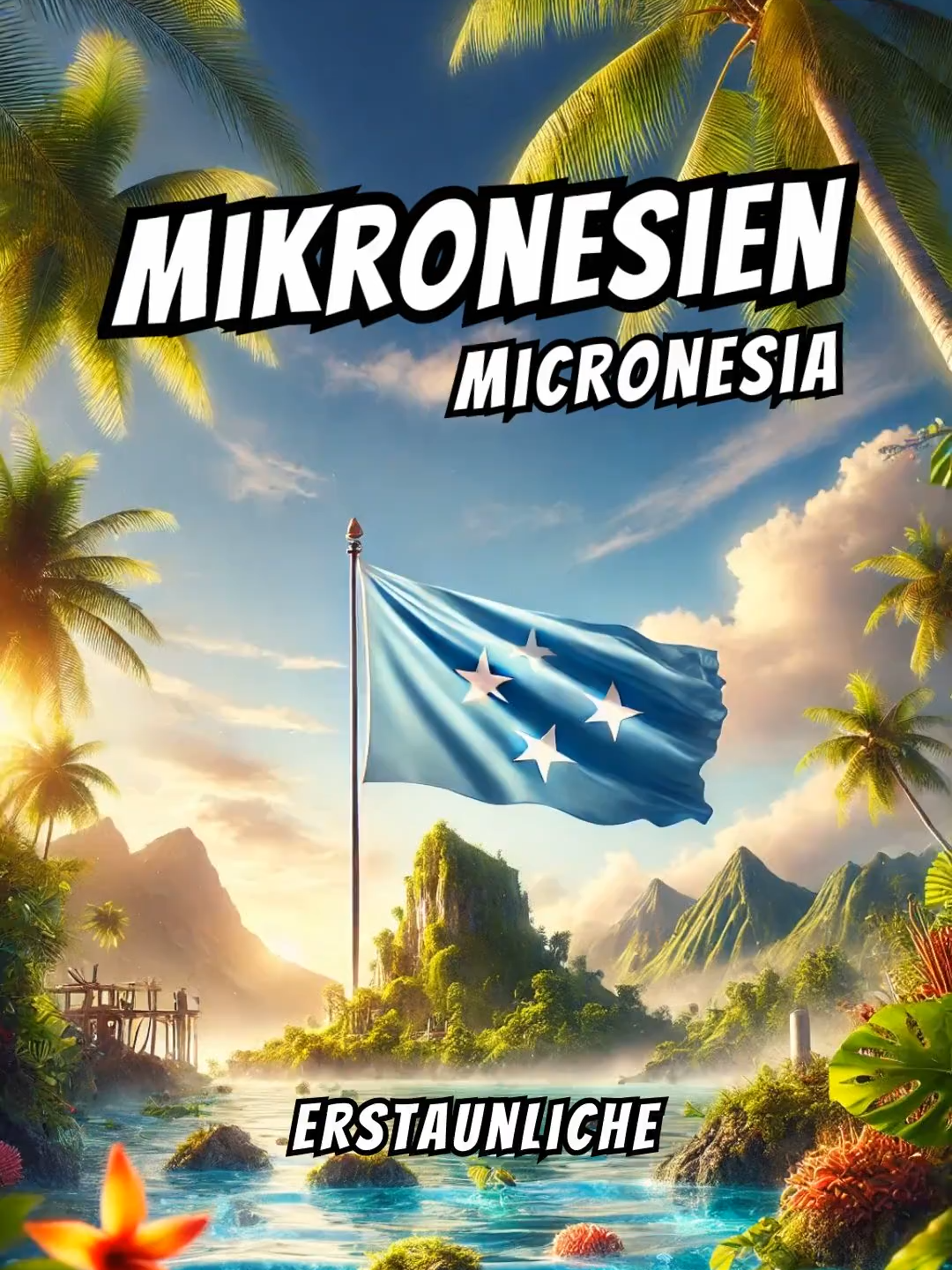 🇫🇲 Erstaunliche Fakten über Mikronesien🇫🇲 #micronesian #mikronesien #micronesia #micronesiantiktok🌴🇫🇲 #travel #reisenumdiewelt #kultur  Willkommen in Mikronesien! 🌴 Dieses Inselparadies besteht aus über sechshundert Inseln im weiten Pazifik. Die atemberaubende Landschaft, geprägt von Vulkanbergen und Korallenatollen, ist ein wahres Naturwunder. 🌊🌋 Eine der mystischsten Sehenswürdigkeiten ist Nan Madol, eine uralte Ruinenstadt auf der Insel Pohnpei. Über eintausend Jahre alt, bietet sie einen faszinierenden Blick in die Geschichte. 🏛️ Die Küche Mikronesiens ist einfach, aber köstlich! Von Brotfrucht über frischen Fisch bis zu Kokosnussgerichten – die Aromen der Inseln sind unverkennbar. 🥥🐟 Auf den Yap-Inseln erwartet dich etwas ganz Besonderes: Riesige Steingeldräder, die einst als Währung dienten. Ein faszinierender Teil der Kultur und Geschichte dieser Region. 💰🌀 Für Schnorchel- und Tauchliebhaber ist Mikronesien ein Traum. Die bunten Korallenriffe und kristallklaren Lagunen bieten ein unvergessliches Unterwassererlebnis. 🤿🐠 Kosrae, auch die „Insel des Morgens“ genannt, verzaubert mit unberührter Natur und traumhaften Stränden. Ein Ort der Ruhe und Entspannung. 🌅 Die mikronesische Kultur ist tief verwurzelt in Tanz und Gesang. Traditionelle Aufführungen und Feste gehören zum Alltag und lassen Besucher in die lebendige Kultur eintauchen. 💃🎶 Die Menschen hier sind für ihre herzliche Gastfreundschaft bekannt. Als Besucher wirst du oft wie ein Familienmitglied behandelt und erlebst wahre Gemeinschaft. 🏡❤️ Wenn du ein Taucher bist, solltest du Chuuk Lagoon nicht verpassen. Die Lagune ist berühmt für ihre Schiffswracks aus dem Zweiten Weltkrieg und gilt als einer der besten Tauchspots der Welt. 🚢🌊 Jedes Jahr wird auf Yap das Yap Day Festival gefeiert, bei dem die Traditionen und Kultur der Inseln in farbenfrohen Tänzen und Zeremonien zelebriert werden. 🎉🌺 Reisen in Mikronesien ist ein Abenteuer für sich. Die meisten Inseln sind nur per Inlandsflug erreichbar, was die Abgeschiedenheit und den Charme dieses einzigartigen Ortes verstärkt. ✈️🌏 Mikronesien ist ein Ort voller Geheimnisse, Naturwunder und einzigartiger Kultur. Erlebe die Vielfalt dieses Paradieses – ein Traumziel für Abenteurer und Ruhesuchende gleichermaßen! 🌺✨