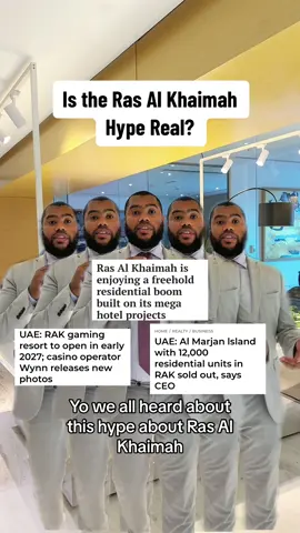 Is it worth investing in Ras Al Khaimah? #ellington #americanindubai #realestateinvesting 