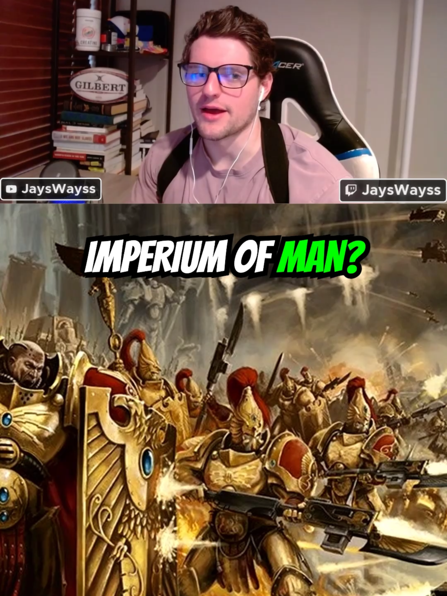 What is the Imperium of Man? Warhammer 60 second Recap #1 #Warhammer40k #Warhammer #ImperiumofMan #imperiumofmankind #warhammerlore40k #Warhammer40klore