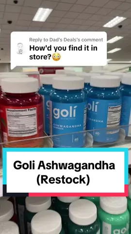 Replying to @Dad's Deals Stop getting scammed 📣‼️#goli #ashwagandha #golinutrition #treasurefinds #dealhunters #storefinds #foryoupage #tiktokshopbacktoschool 