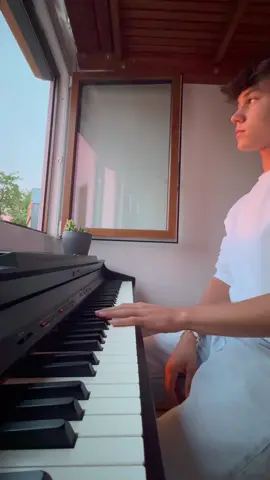 Je te lesserai des mots #piano #sunset #viral #fyp 