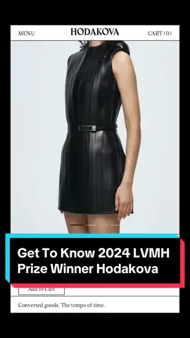 2024 LVMH Prize winner Hodakova has something for everyone, beautiful designs and upcycled, sustainable clothing. Snag up pieces now before people get hip to them #fashiontiktok #fashionhacks #emergingdesigner #sustainablefashion #hodakova #sweden #lvmhprize 