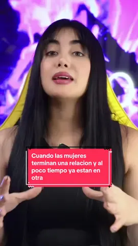 Cuando las mujeres terminan una relacion y al poco tiempo ya estan en otra #amorpropio #desamor #temach 