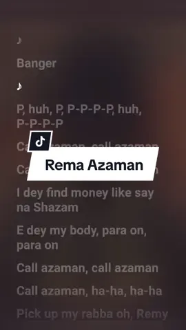 Listen to Rema Azaman song on his HEIS album. #lyriczhub #rema #remaazaman #musiclyrics #lyricsvideo #HEIS 