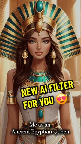 #aifilter #CapCut  Oh, she's so pretty with this filter #egyptianfilter #ancientegyptians #ancientegypt #egyptianqueen #egyptian 