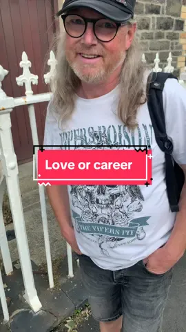 Love or career!                         Follow for more talk from strangers 🫶🏻❤️ . . . #interview #streetinterview #Love #career #viral #trending #foryou #foryoupage #fyp #life #nyc #Wales #london 