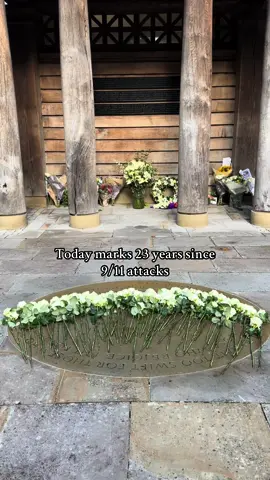 In memory of all those who lost their lives on 9/11 - September 11 Memorial Garden #mayfair #remembering #september11 #london #memorial 