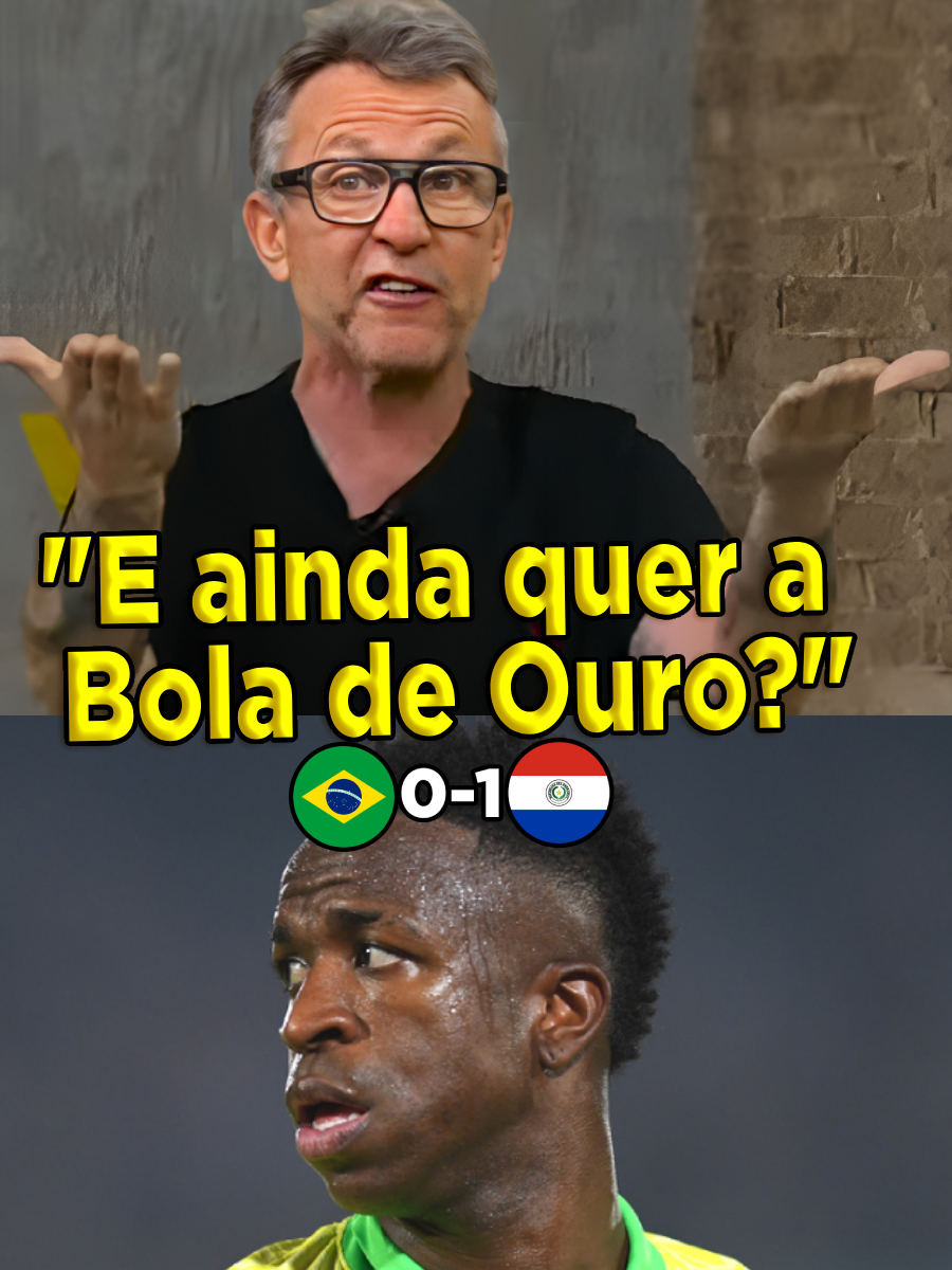 NETO DETONA VINI JR POR DERROTA PRO PARAGUAI!   A Seleção Brasileira PERDEU para o Paraguai, por 1 a 0, pelas eliminatórias da copa do mundo 2026! Vini Jr e até o Tite foram citados e detonados pelo Craque Neto! _________________________________________________   #seleçãobrasileira   #selecaoBrasileira   #neto   #craqueNeto   #viniJr   #viniciusJr   #dorivalJr   #dorival   #brasil   #seleção   #seleçãoBrasileiraédetonada   #galvãoBueno   #galvaoBueno   #casagrande   #brasil01paraguai   #paraguai10brasil   #brasilPerde   #brasilPerdeu   #brasilParaguaiEliminatorias   #eliminatoriasDaCopa2026   #treta   #futebol   #jogoSeleçãoBrasileira