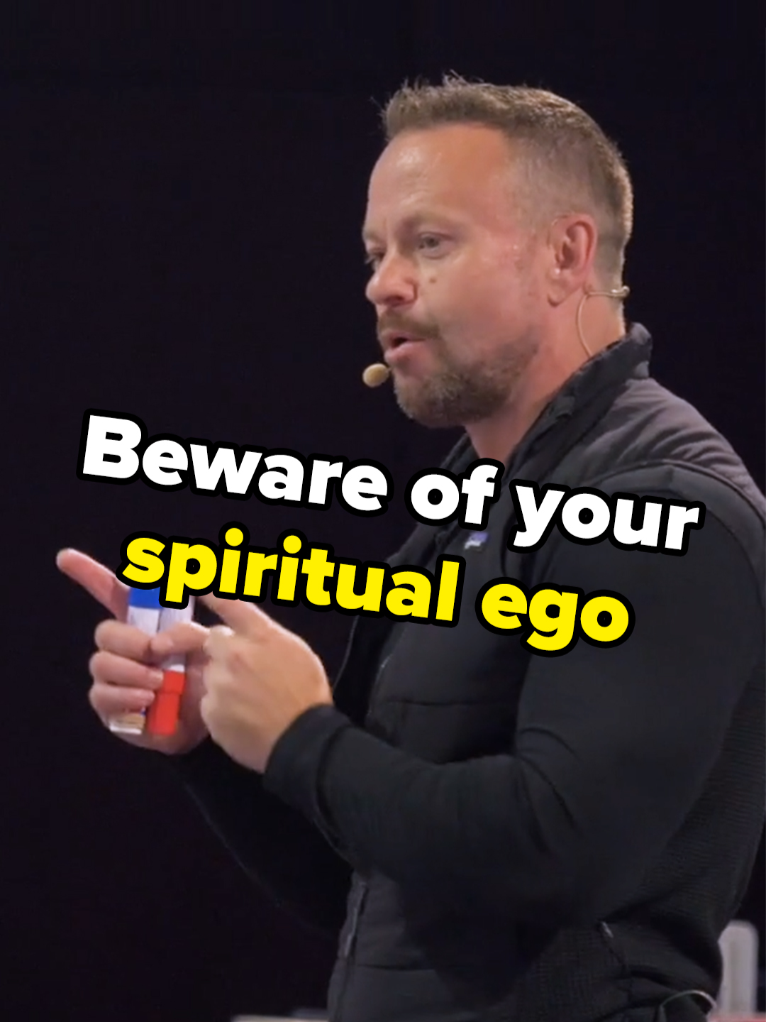 Beware of your spiritual ego, especially when you're early on your journey of growth.