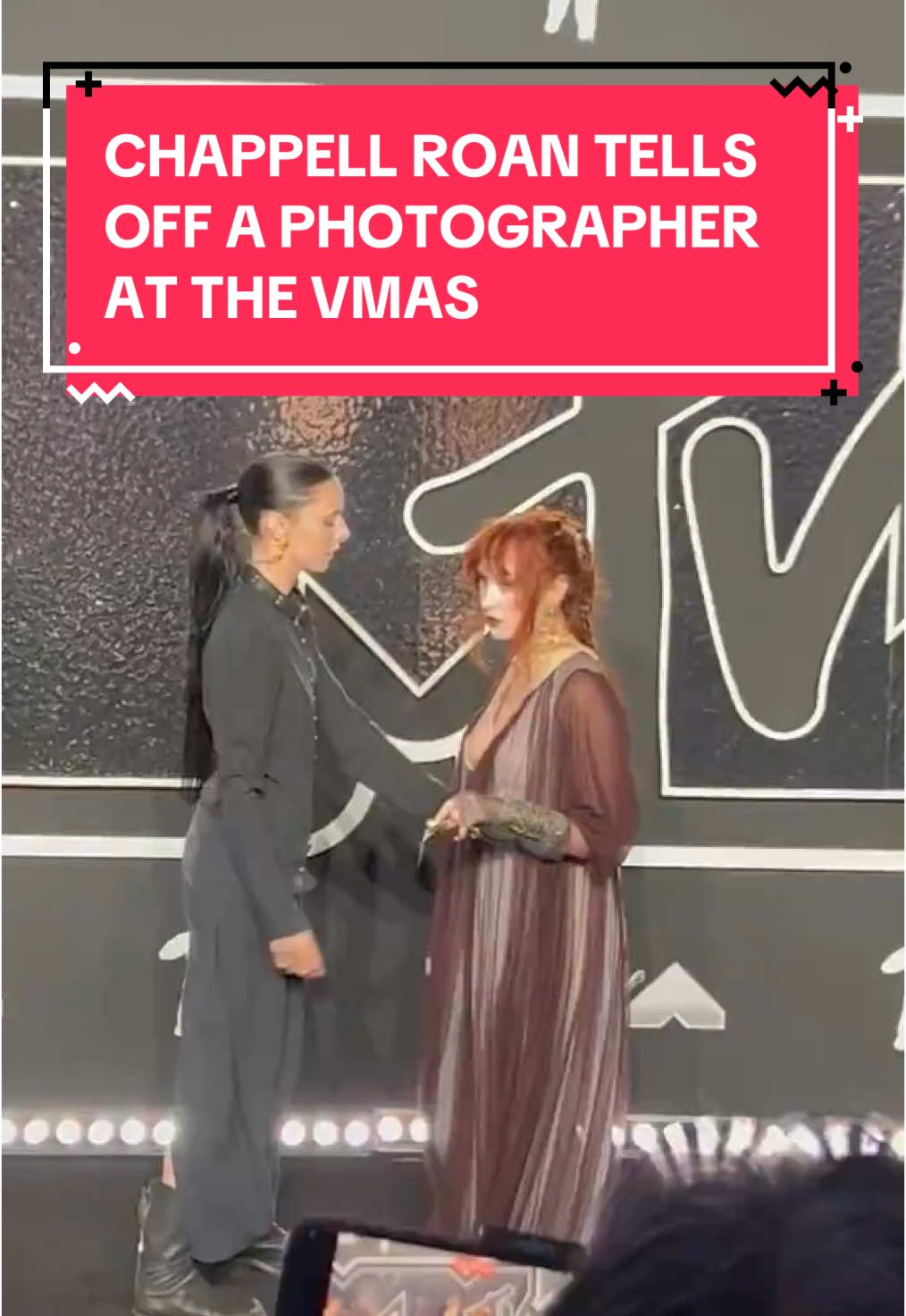 Chappell Roan tells off a photographer at the #VMAs [via Variety/X]