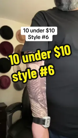 10 under $10 style #6 tattooed sleeve great for Halloween concerts theme birthday parties and much more. Don’t miss out on all the fun 10 different style of tattoos so go watch my playlist to see all of the styles or you can jump the gun and click the cart and get them today before they run out #tattosleeve #hallweencostume #under10dollars 