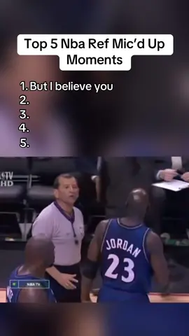 Top 5 nba ref micd up moments #NBA #nbaref 