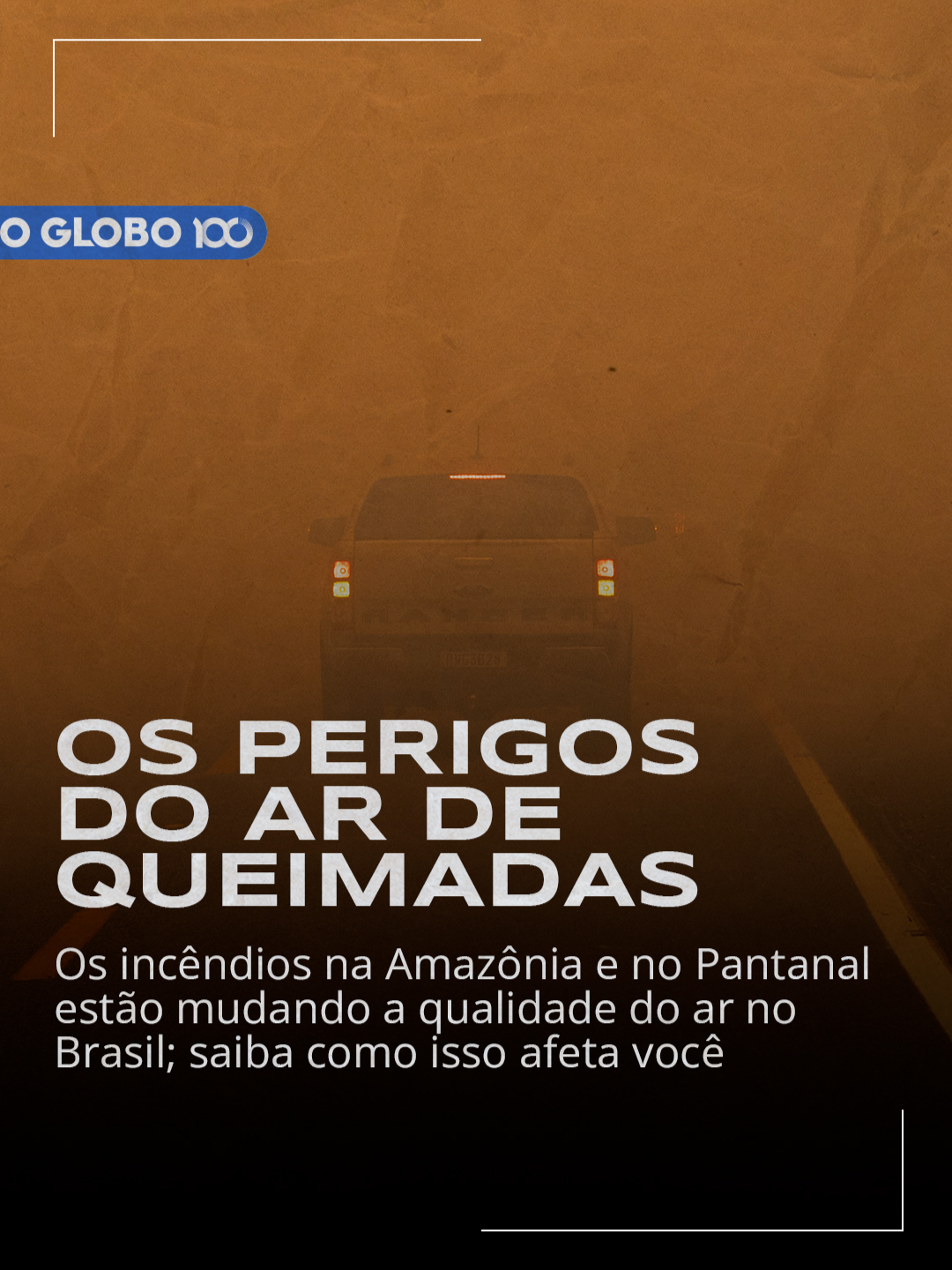 OS PERIGOS DO AR 'QUEIMADO' | Como a fumaça dos incêndios afeta a sua saúde?  Mais do que problemas respiratórios, o ar das queimadas na Amazônia e no Pantanal pode ter impactos de longo prazo no nosso corpo. Aperta o play para entender. #JornalOGlobo #TikTokNoticias #tiktoknews #queimadas