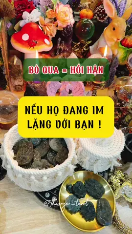 NẾU HỌ ĐANG IM LẶNG VỚI BẠN ! 🧿🧿🧿 #thienyen_tarot #thienyentarot #tarot #tarotthienyen #thefoxtarot #tarotthefox #xembaitarot #traibaitarot #bookingbiothienyentarot 