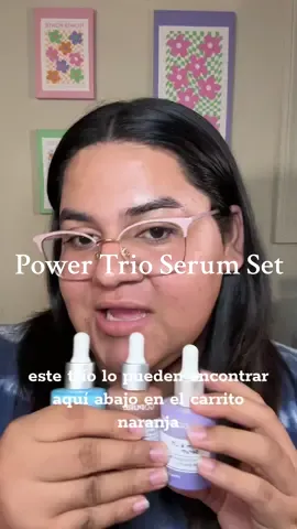 Power trio serum set de Gopure 🪷 @Gopure #gopureskincare #gopure #gopurebeauty 