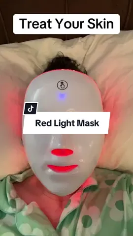 Red light therapy has helped my skin so much #redlight #redlightmask #redlighttherapy #skin #skincaretips #skincare #SkinCare101 #skincareproducts #SelfCare #selfcaretiktok #selfcaretips #facemask #ledfacemask 