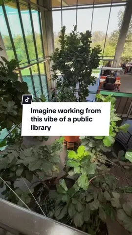 The Huntington Beach Public Library is such an iconic architectural gem worth checking out whether you’re looking for a good book to borrow, a place to work from, or are just someone who enjoys unique design and lots of plants 🌿 The layout feels like something out of Labyrinth, but the different levels and nooks to work from feel extra magical as you’re surrounded by towering fig trees, cascading fountains, and gorgeous views of the park that surrounds the library. While libraries aren’t officially on Opulist yet, they will likely be a future category as they make excellent #workfromprettyplaces, and some are worth their own trips just to see them. What other libraries would you add? #prettylibrary #publiclibrary #workremote