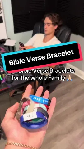 Got them for the whole fam #bible #biblestudy #bibleversedaily #dailybibleverse #bracelet #fyp #foryou #tiktokshop #finds #christiantiktok #christianity 