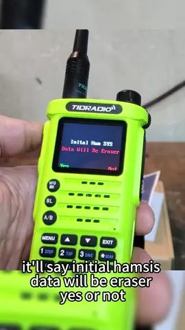 H8 How to switch GMRS mode#tidradio #hamradio #walkietalkie #tidradioh8 #radio 