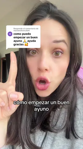 Respuesta a @mariaesthercollah  Si quieres aprender más del ayuno intermitente de los comentarios    Te invito a mi Instagram michelle coppola ✅