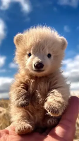 Baby polar bear#babyanimals #cute #bear #foryou 