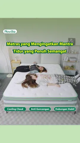 Mencari tidur sempurna? Kami memiliki jawabannya#kasur#tidur#tidurnyenyak #Novilla #novillakasur#kasurNovilla