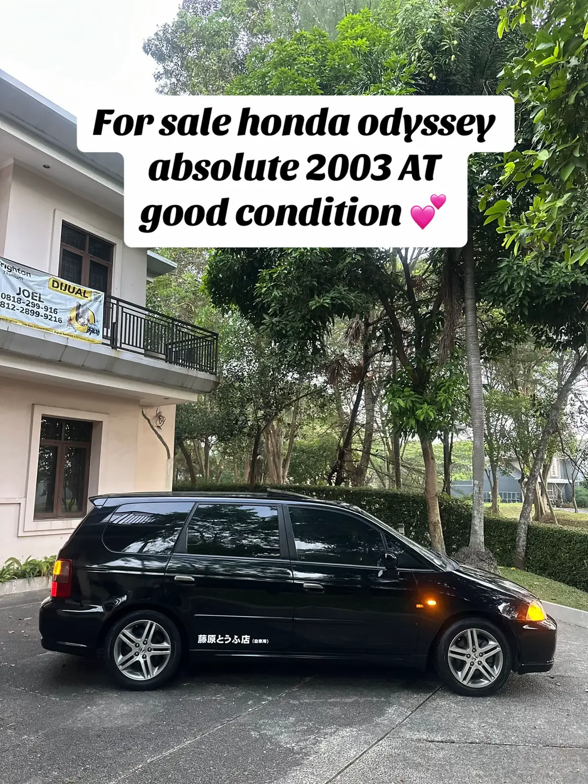 Bismillahirrahmanirrahim Di jual Honda odyssey 2003 absolute AT Pajak 03-2024/2028 Dokumen lengkap STNK,BPKB Interior original rapih bersih Cat  mulus luar dalam AC dingin menggigil Mesin kering,sehat,jos bertenaga Kelistrikan berfungsi dengan baik  Velk original ban tebal semua Kaki2 senyap ga ada bunyi  Audio head unit suara jernih Harga 76.5 jt nego Wa / tlpon 089607998830 Lokasi pasar Kemis Tangerang #fyp #fypシ #fypシ゚viral #honda #odyssey #hondaodyssey #viral #viraltiktok #hondagang 