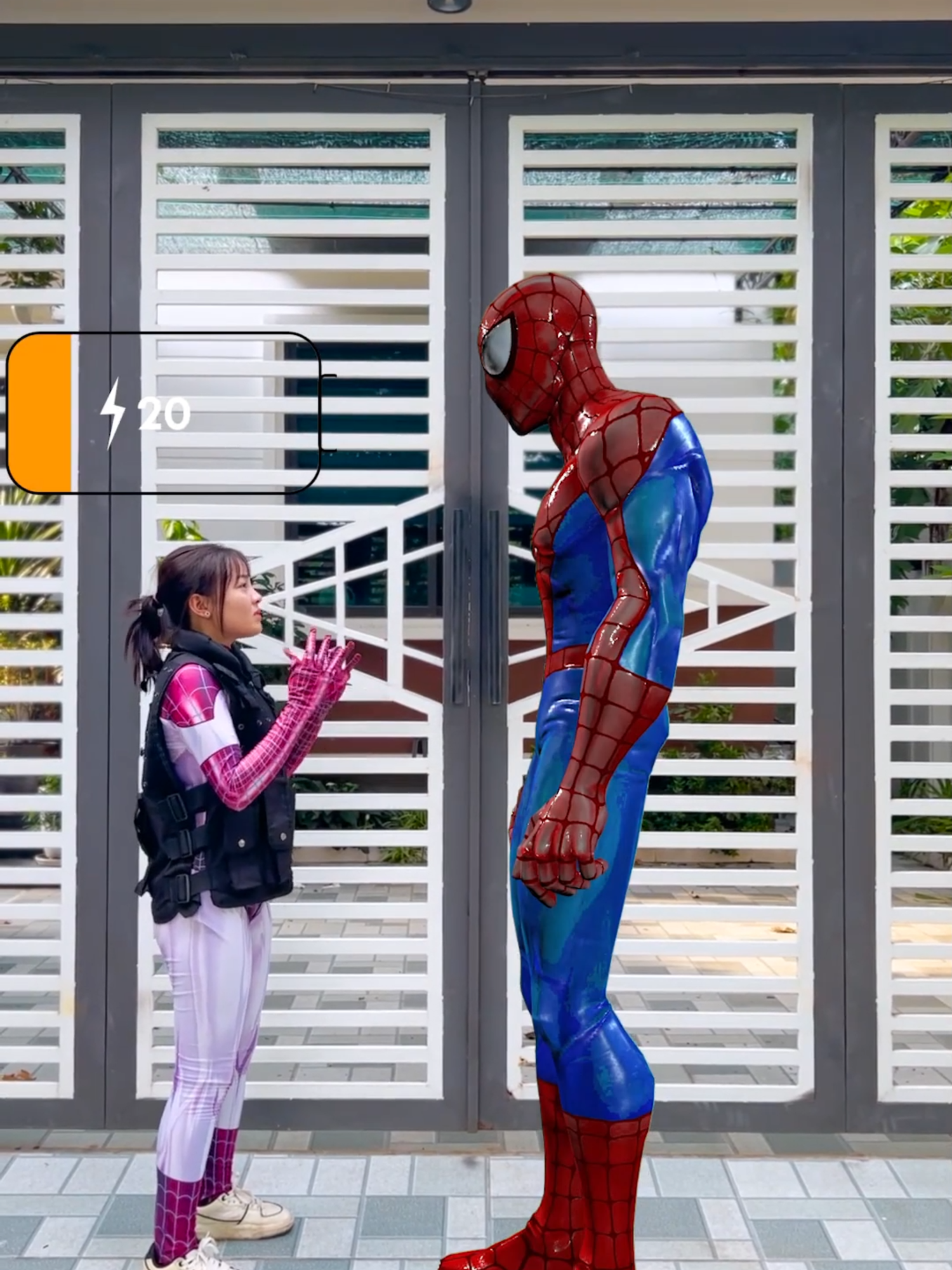 Nerf Gun Battle - 3D Superheroes Help Spidergirl With Super Powers To Defeat The Bad Guys #shorts #short  #funnyvideos  #tiktokviral  #funnytiktok  #fyp  #forfun #funnyvideos #video #spiderman#badguy