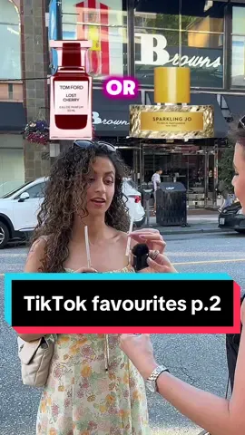 Putting the most popular fragrances through a blind-smelling test! What’s your favourite fragrance among them!? #fragrances #perfumetiktok #bestperfumes #lostcherry #streetinterview 