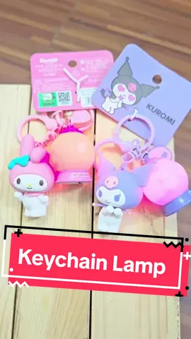 Sanrio Keychain with Lamp #assortedfindsbyjenny  #sanrio  #sanriokeychain  #kuromikeychain  #mymelodykeychain  #keychainlamp 