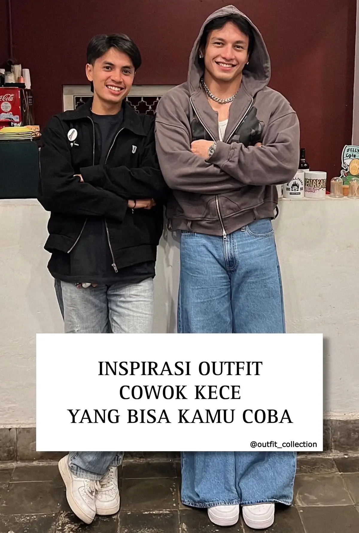 #outfitideas #outfitcowok #outfitnongkrong #tshirt #hoodie #baggyjeans #jacket #sneakers #outfit #skena #adidassamba #celana 