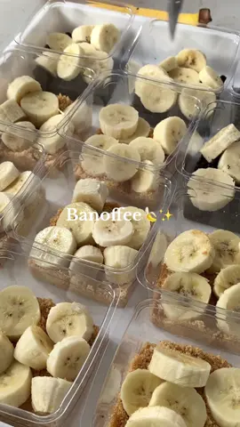 Banoffee✨🍌 เพลินๆ #บานอฟฟี่ #บานอฟฟี่กล้วย #banoffee #ขนม 