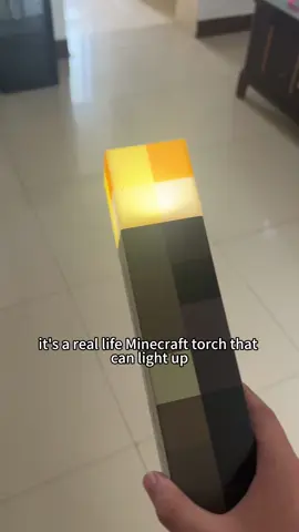 The Minecraft Torch Light is here toilluminate your gaming experience. Grabyours now! #MinecraftTorchLight #MinecraftUK #GamingLights #MinecraftMerch #UKGamerGear #MinecraftFansUK #CoolRoomDecor #MinecraftCollectibles #GamingRoomEssentials #Minecraftobsessed #GamingSetupUK #MinecraftLovers #fyp #tiktokmademebuyit 
