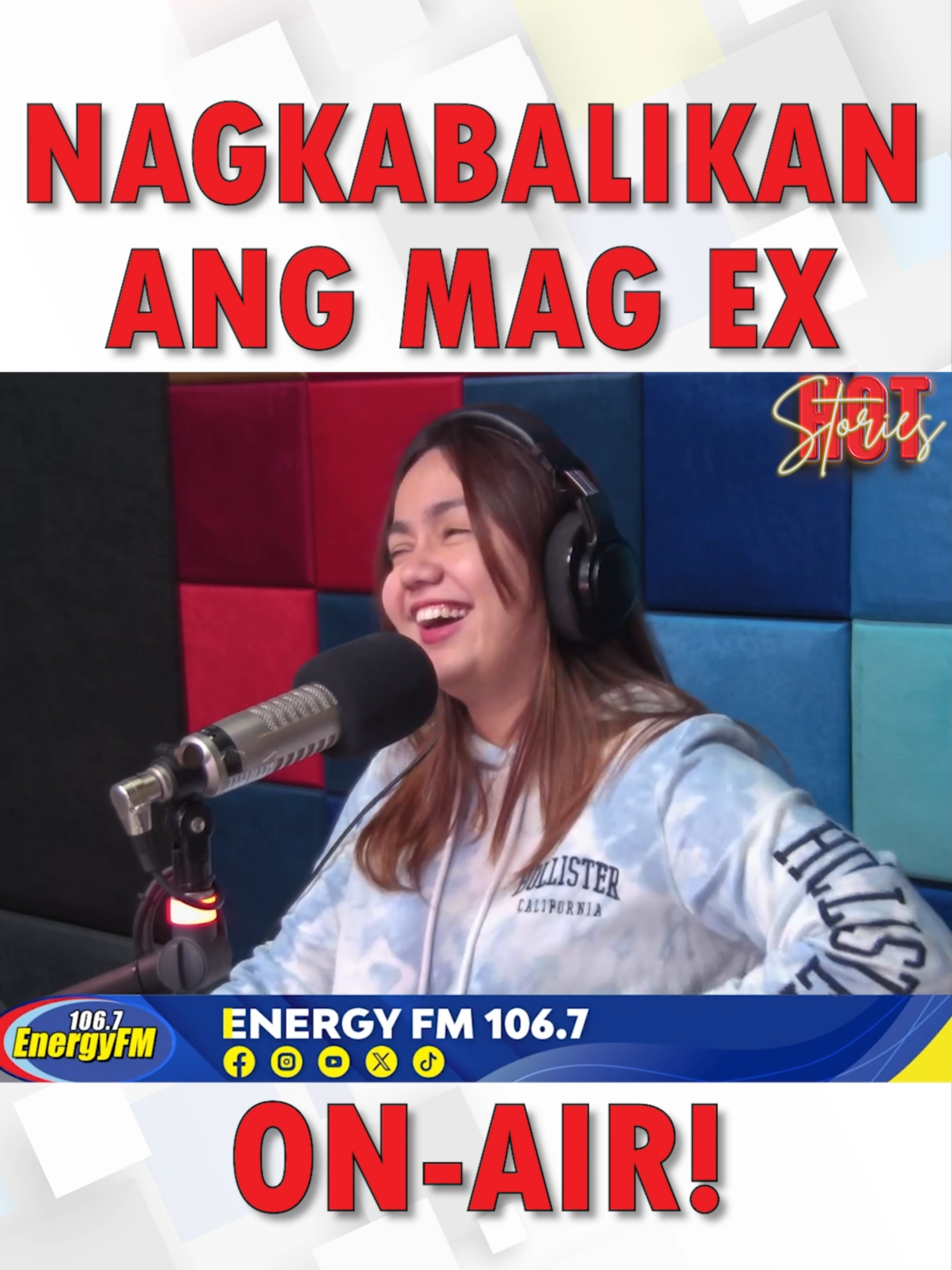 May nag balikan na nga! Sana all! Abangan ang Hot Stories, 12PM - 3PM kasama ang nag iisang chix mo sa radyo! Full video is on our YouTube Channel: Energy FM 106.7 #EnergyFM1067 #SameSamePeroIba #fyp #foryou #foryoupage