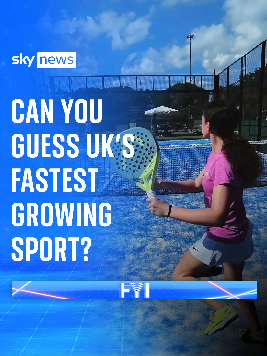 FYI meet the UK's number 1 Junior Padel players and find out why it's one of the fastest growing sports.